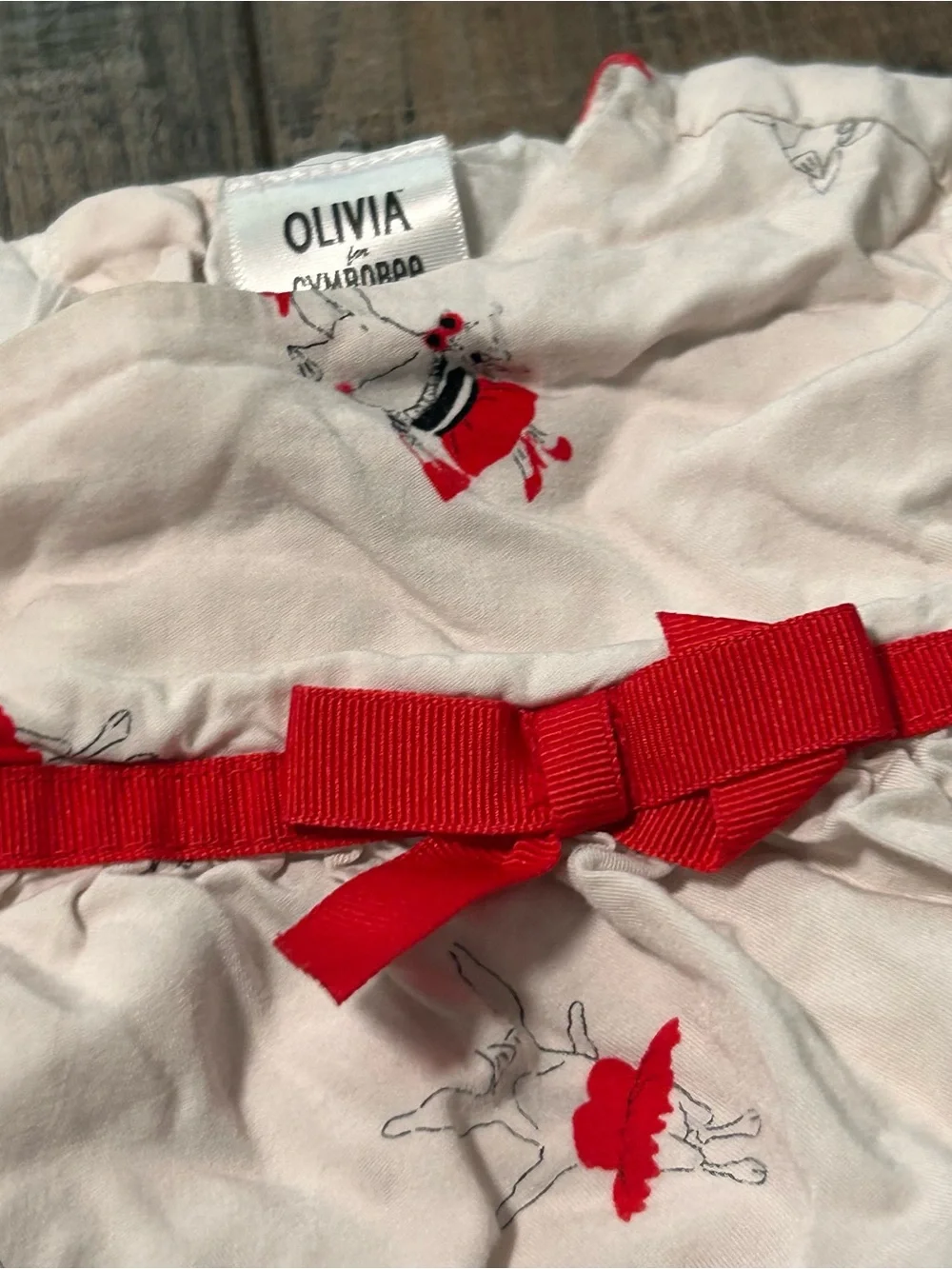 Olivia for Gymboree Baby Girl's Long Sleeve Back Button Blouse Size 3T Months